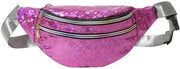 Fascia per spalla impermeabile - Cinturino adattabile - Tre tasche - Lucido - Rosso - Scintillio laser brillante