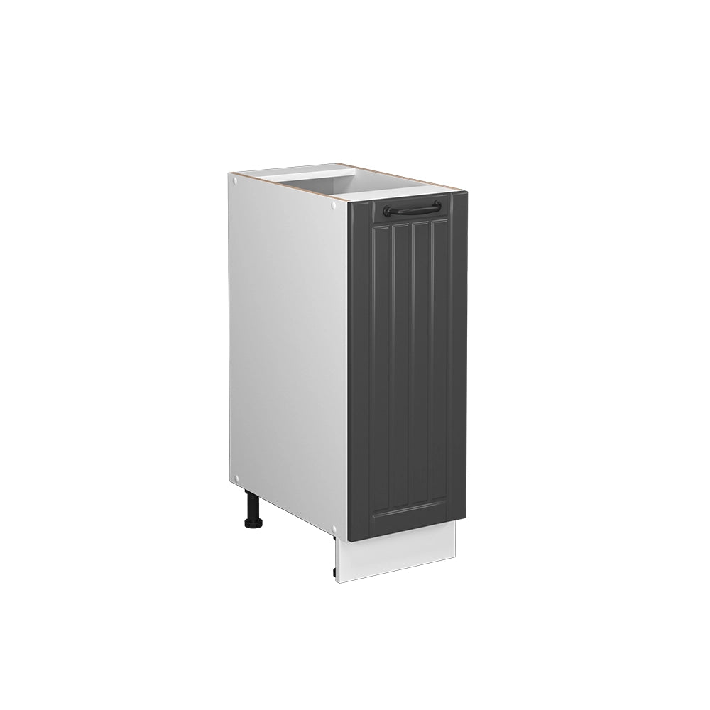 Vicco Armadio cucina dispensa alto Antracite casa di campagna 30 cm senza piano di lavoro
