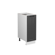 Vicco Armadio cucina dispensa alto Antracite casa di campagna 30 cm senza piano di lavoro