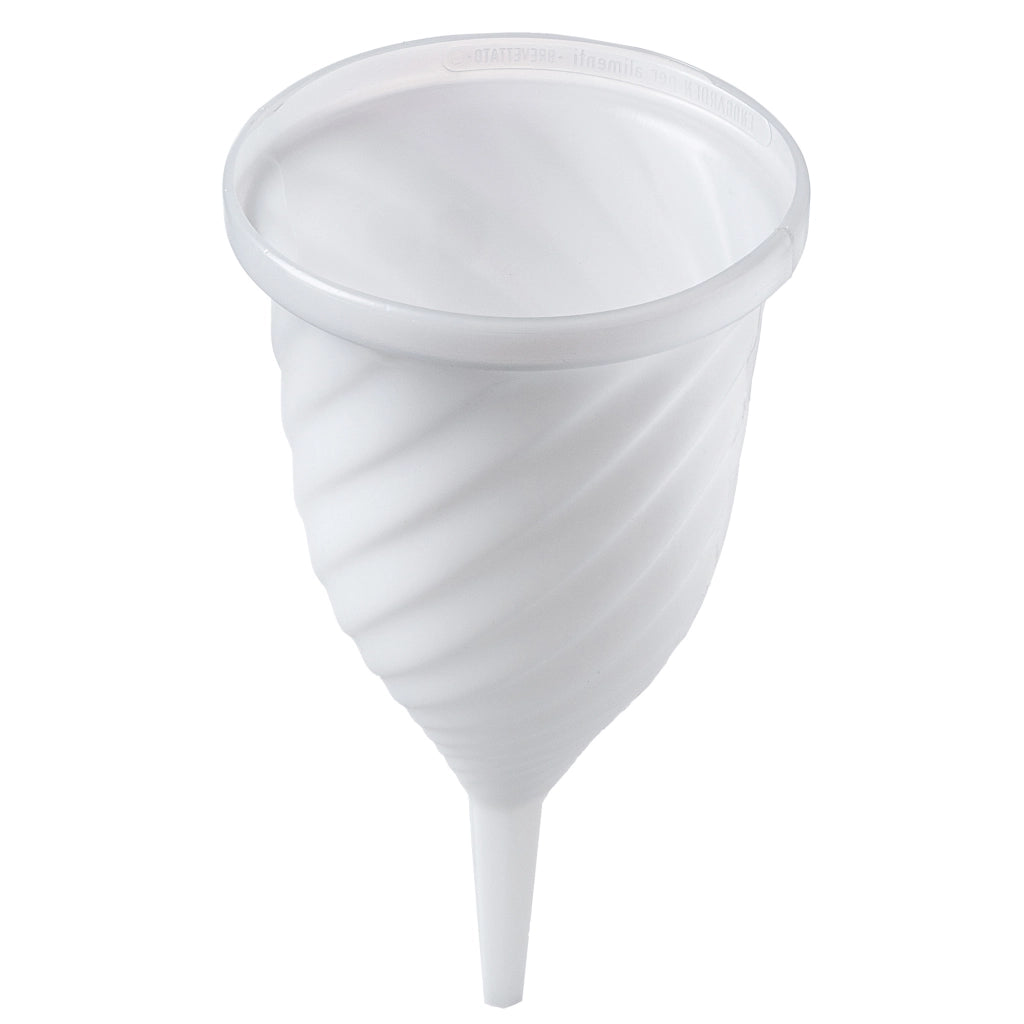 Imbuto a spirale KADAX per filtrare liquori al vino e mosti per liquori fatti in casa