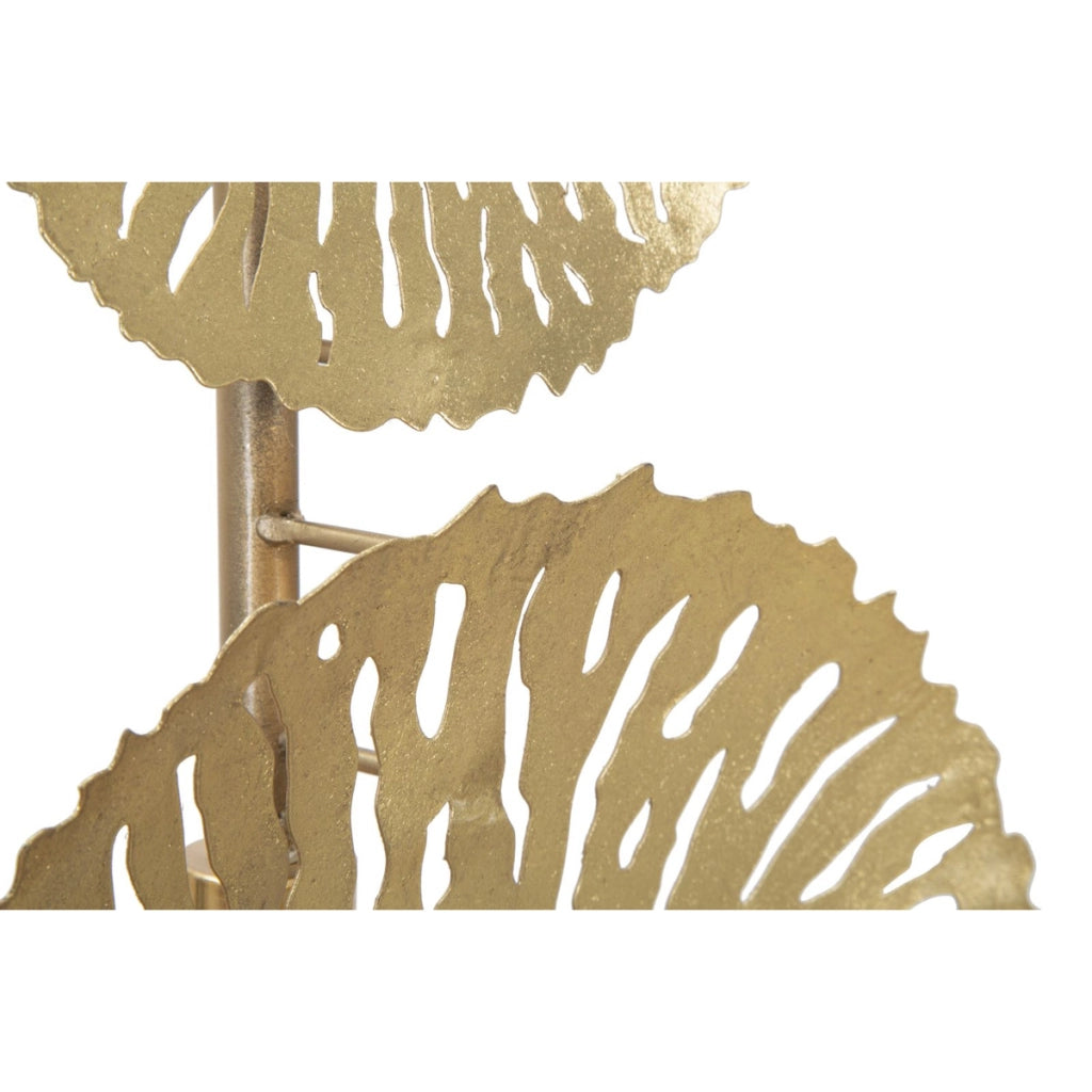 Lampada a Parete VKH48, Oro, Metallo, 28,5x8x46 cm
