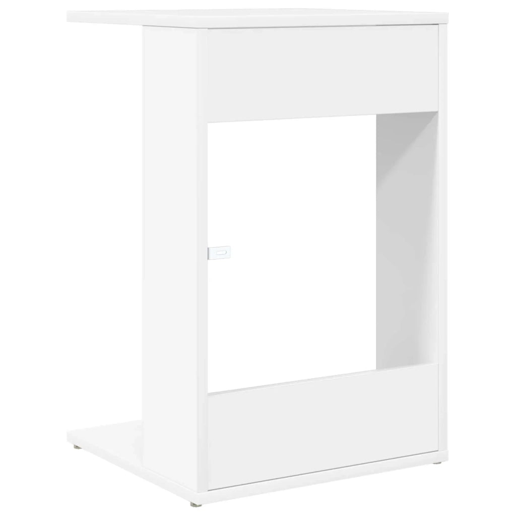 Tavolo laterale Bianco 40 x 38 x 62,5 cm Legno multistrato