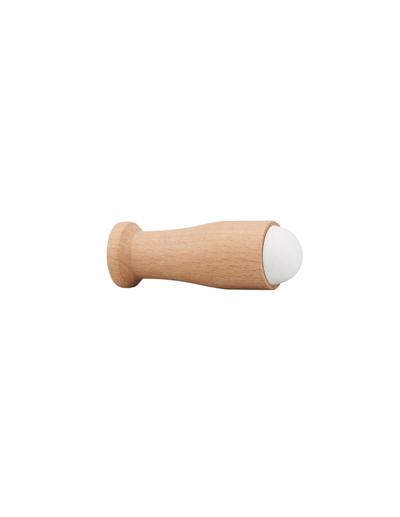 Fermaporta a muro, montaggio a parete, legno, Ø38x90mm - THIRARD