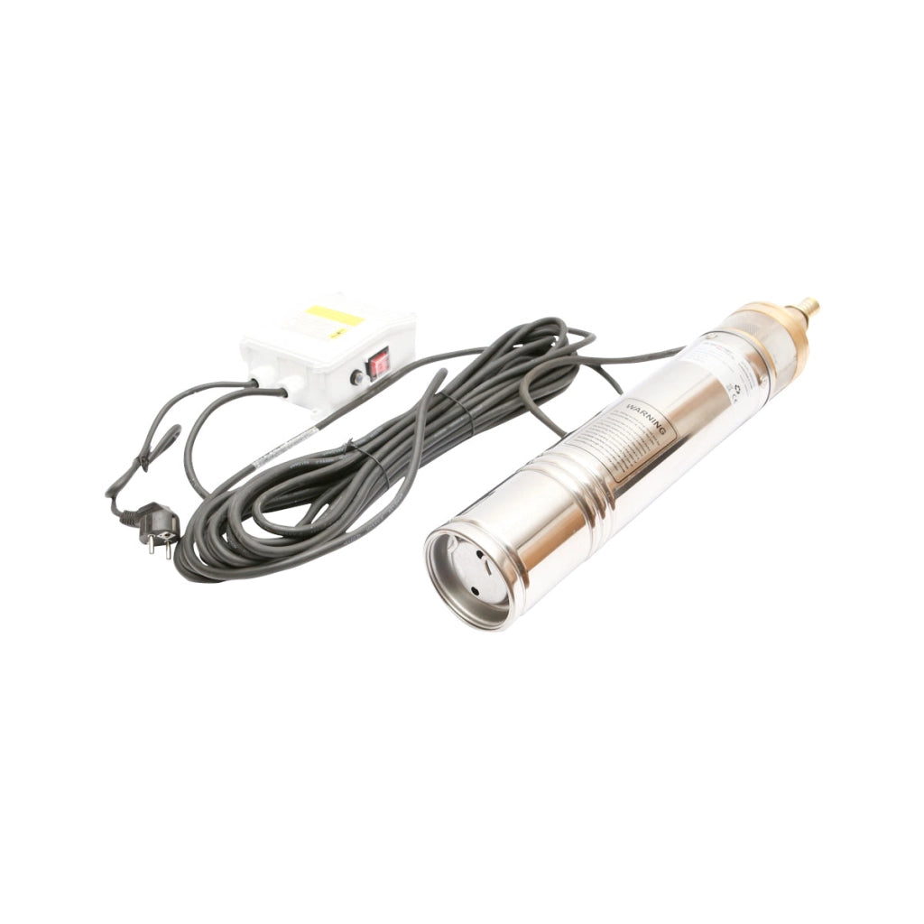 Pompa sommersa D100mm, 50l/min H50m, 220V, 750W con pannello di controllo 4SKM100 Breckner Germany.