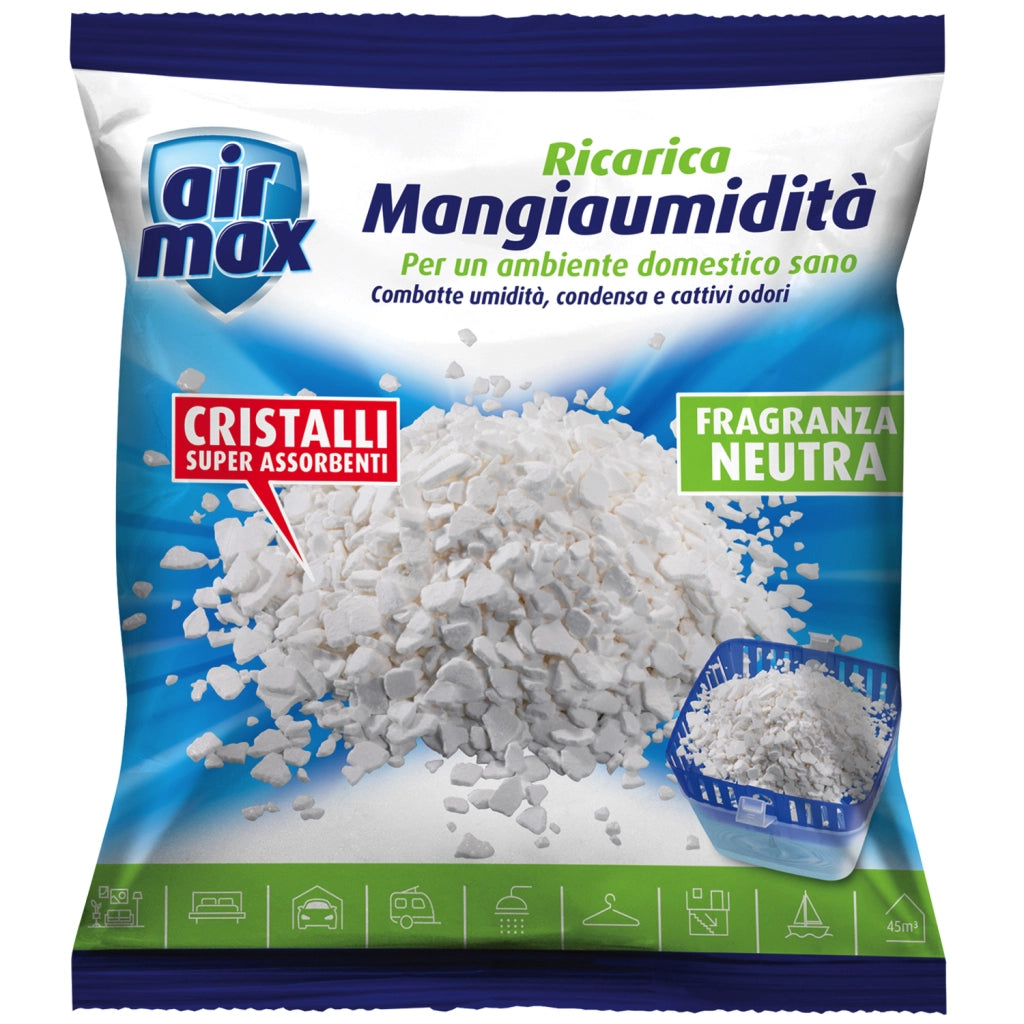 AIRMAX ASSORBIUMIDITA RICARICA SALI NEUTRI 450 G- 12,0 pz