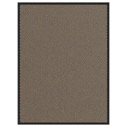 Zerbino antiscivolo flessibile per esterni 90 x 120 cm zerbino d'ingresso dal design moderno in PP marrone 02_0058131