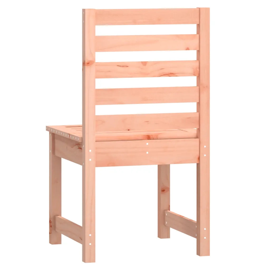 Sedie da Giardino 2pz 50x48x91,5 cm Legno Massello di Douglas 824030