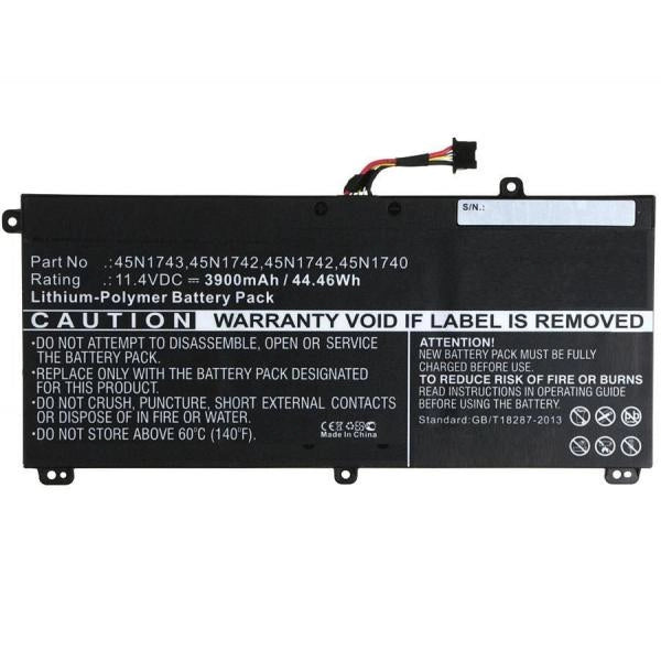 CoreParts MBXLE-BA0120 ricambio per laptop Batteria (Laptop Battery for Lenovo - 37.74Wh Li-Pol 11.1V 3400mAh - Black - Warranty: 12M)