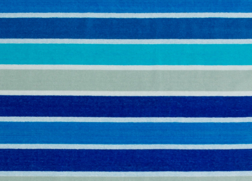 Telo Mare Jacquard Spugna Asciugamano Spiaggia Disegno Rayas - Telo Mare - Azzurro
