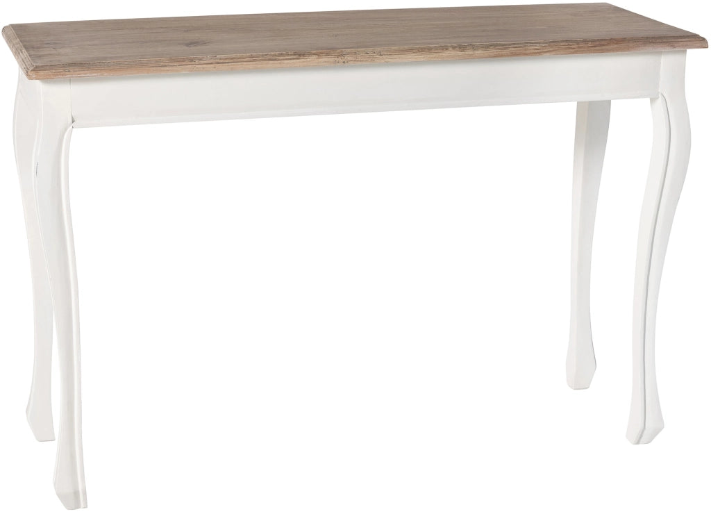 Tavolo console Balto Natura/bianco
