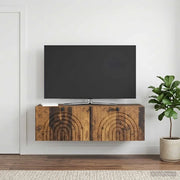 Mobile Porta TV da Muro Legno antico 98 x 31 x 30 cm 898223