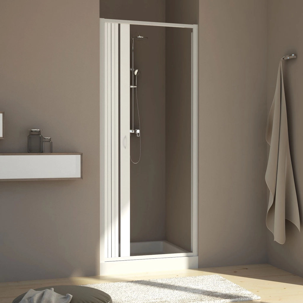 Porta Doccia 130CM H185 PVC mod. Aura Laterale