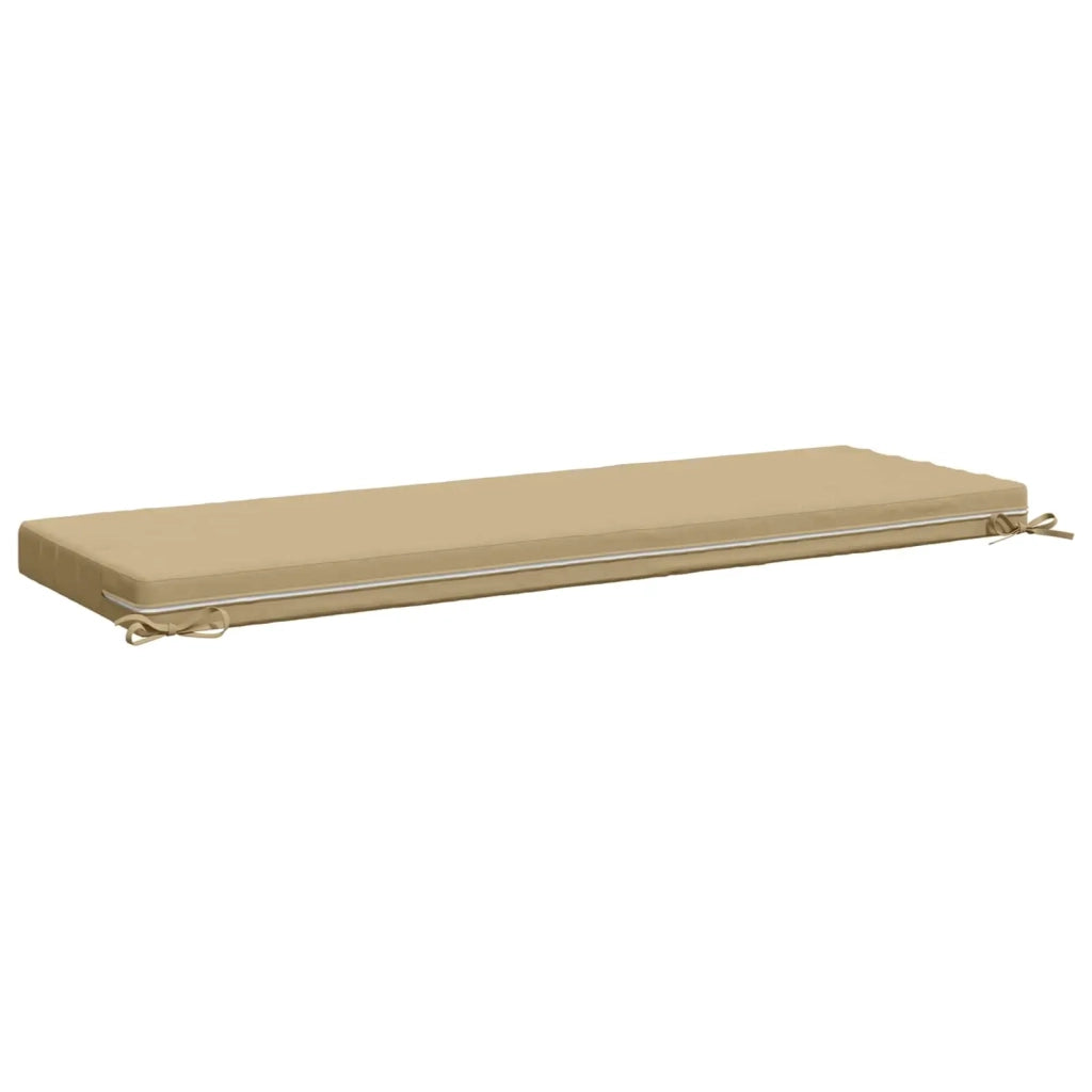 Cuscini per Panchina a 2 Pezzi SOEST 2 pz 100% Poliestere Beige 950325
