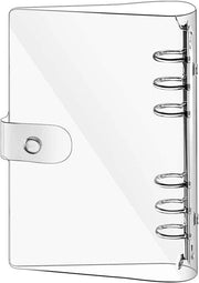 Notitieboek A5 con cerniera e chiusura a clip, materiale PVC morbido, impermeabile