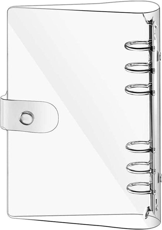 Notitieboek A5 con cerniera e chiusura a clip, materiale PVC morbido, impermeabile