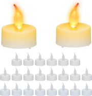 Set di candele a LED rotanti a forma di vela - candele elettriche a forma di cera HxL 45x35 cm bianco