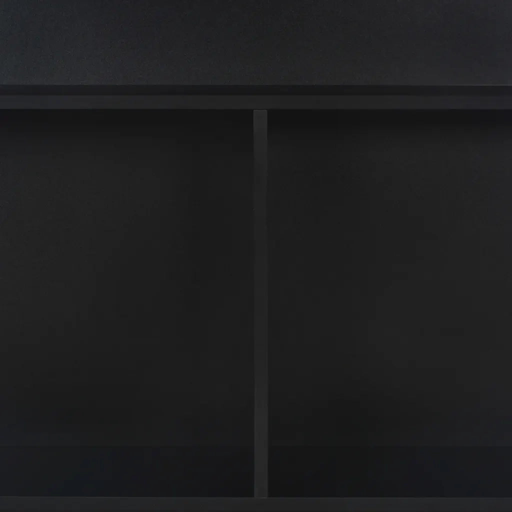 Tavolo da Bar a 2 Livelli Nero 130x40x120 cm  cod mxl 64907