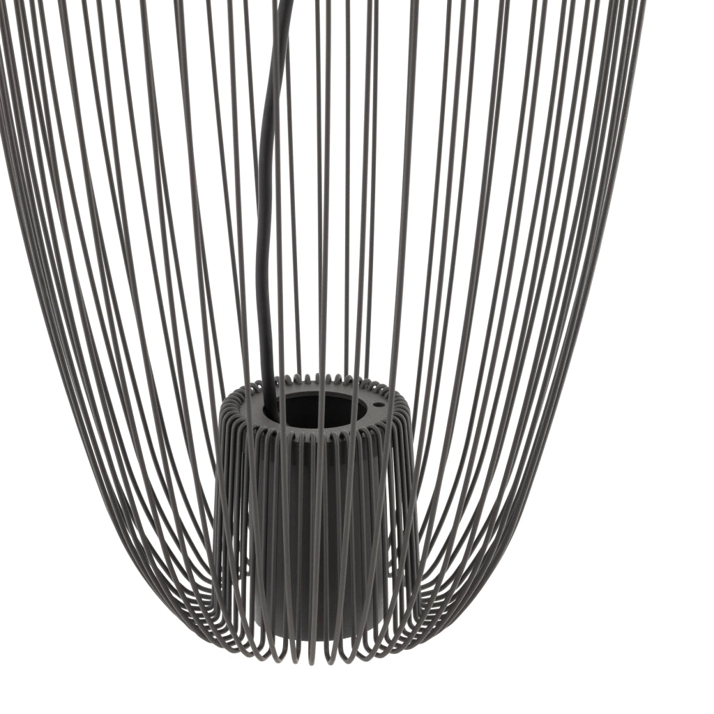 Lampada a sospensione industriale grigio scuro GU10 Nowodvorski