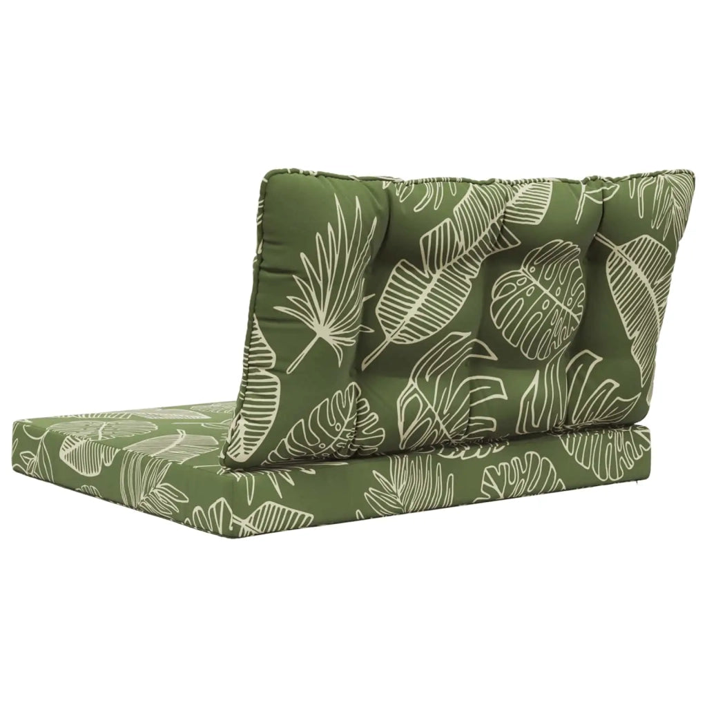 Cuscino per divano da esterno 2 pcs Design a foglia Poliestere