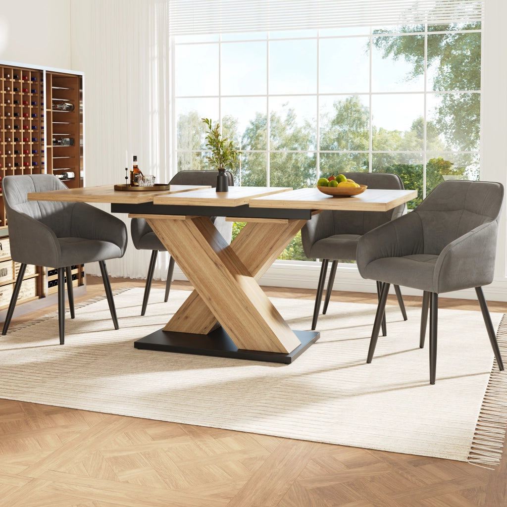 Tavolo da Pranzo Allungabile in Legno ¨C Xylo ¨C 119-158,5x80 cm