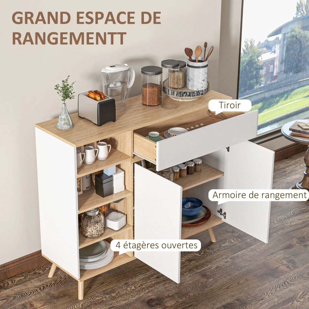 Buffet armadio cucina ¨C zephmum ¨C bianco