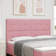 Testiera  Imbottita Rosa 180 cm in Velluto