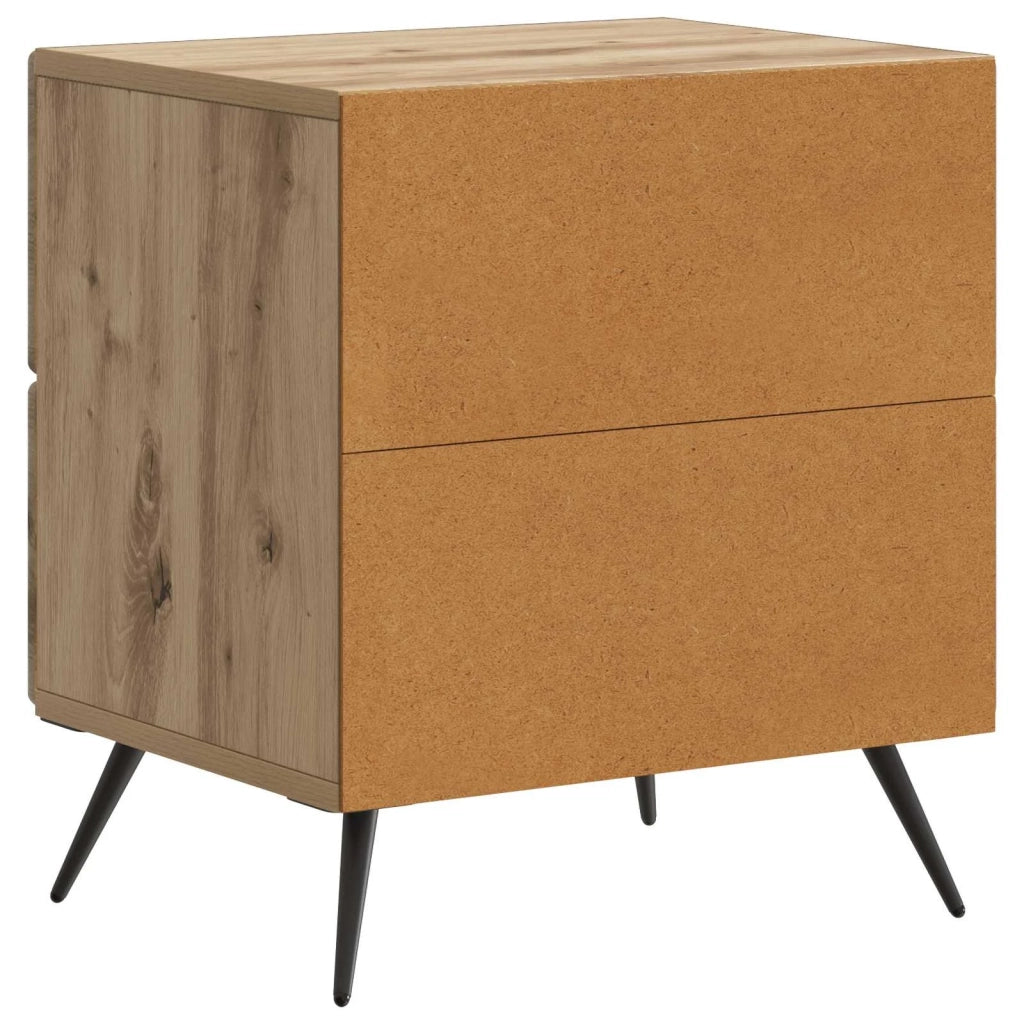 Armadio da Notte Rovere Artigianale 43 x 34,5 x 47,5 cm 895463