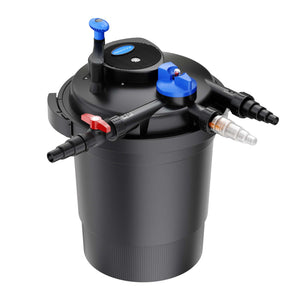 Filtro a pressione per laghetto CPF-10000 con UVC da 11 W 10.000 l/h