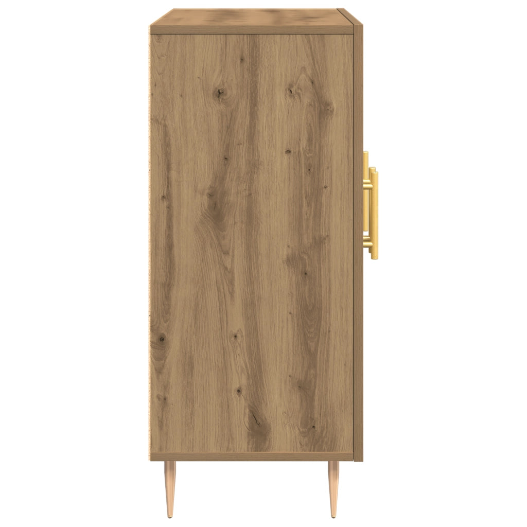 Sideboard Artisan Oak 90x34x80 cm in Legno Ingegnerizzato
