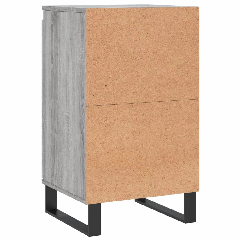 Buffet credenza cassettiera armadio mobile contenitore organizer cucina soggiorno Sonoma 40 x 35 x 70 cm legno ingegnerizzato grigio 02_0036361