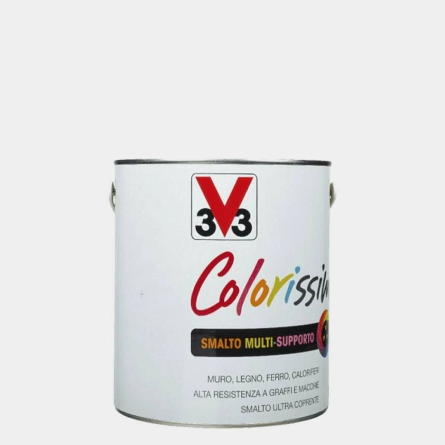 Smalto nero opaco 0,5 lt  h20 multisuperficie