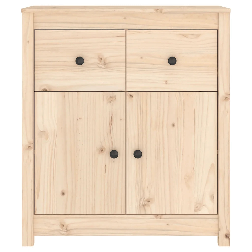 Credenza 70x35x80 cm in Legno Massello di Pino 813749
