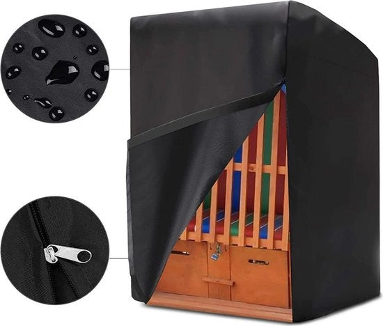 Coprihose Adatta per ombrellone da spiaggia, realizzato in tessuto 420D Oxford, resistente al freddo, alla radiazione UV e all'acqua, con dimensioni 130*100*170-140 cm.