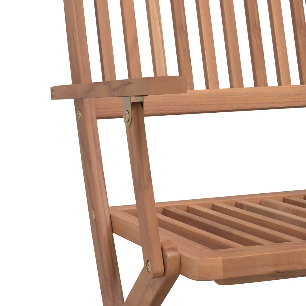 Set da Pranzo da Giardino 5 pz in Legno Massello di Acacia 44020