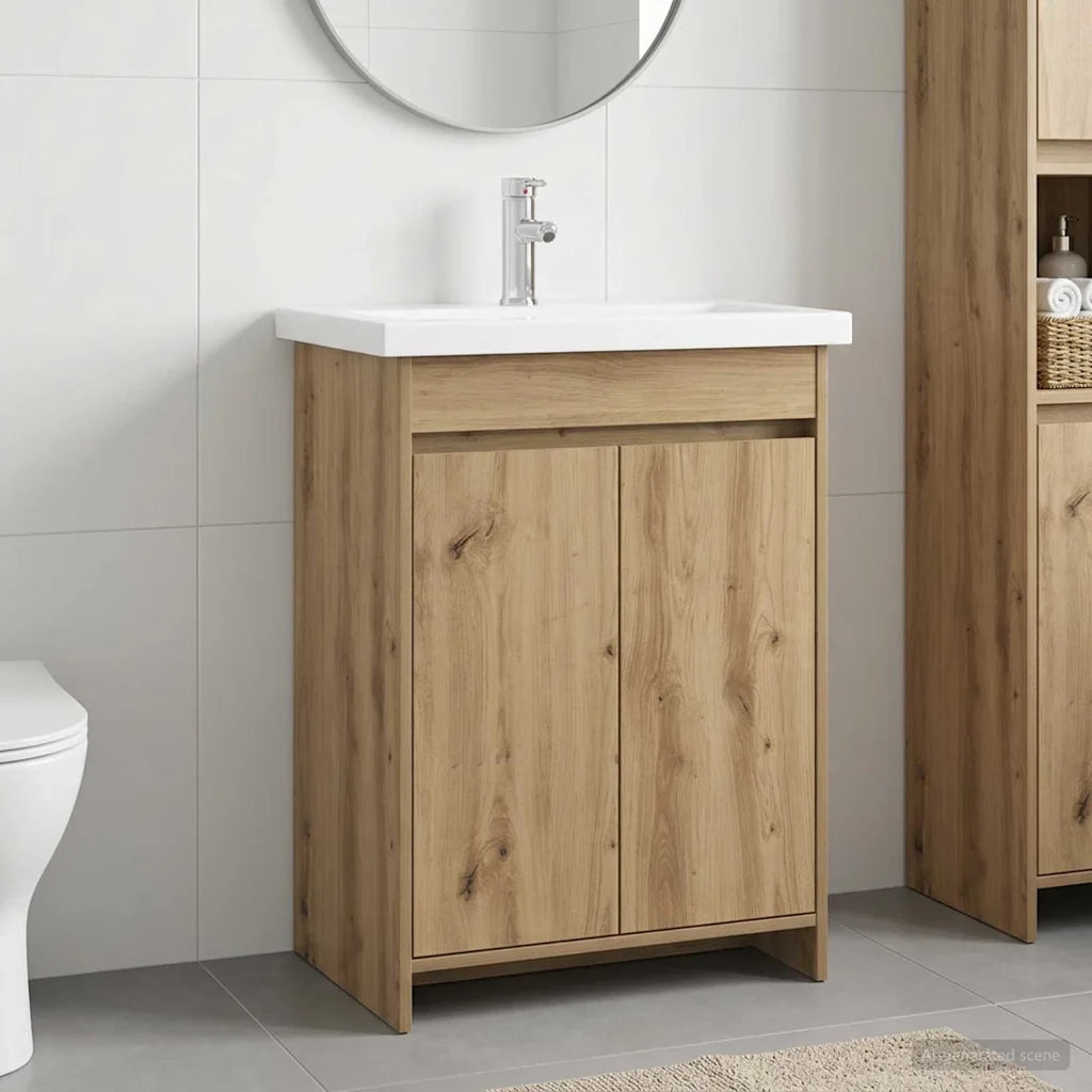 Set di mobili per il bagno Rovere Artigianale 61 x 40 x 84,5 cm 3404281