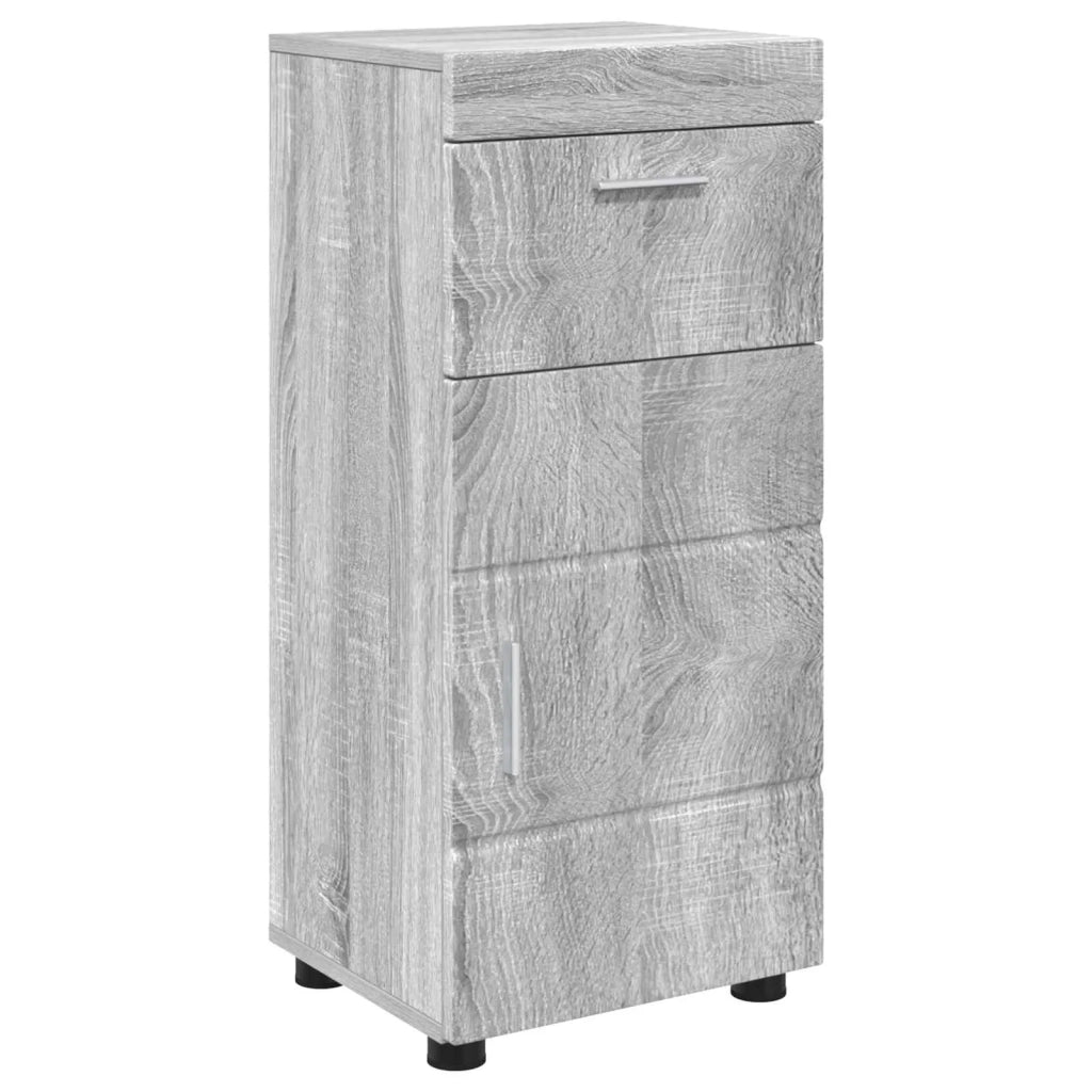 Set di Armadi da Bagno TULUM Grigio Sonoma 37 x 31,5 x 82 cm