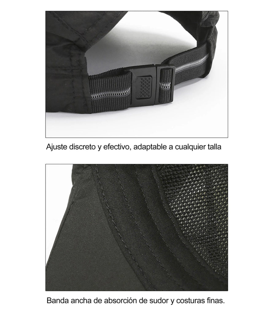 BERRETTO - URBAN QUICK DRY | Asciugatura Rapida Uomo e Donna | Visiera Rinforzata | Forata, Ventilata, Ultra Leggera
