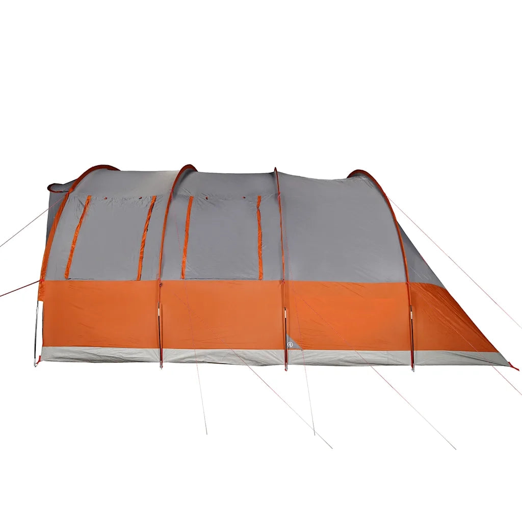 Tenda da Campeggio a Tunnel per 5 Persone Grigio e Arancione 4009424