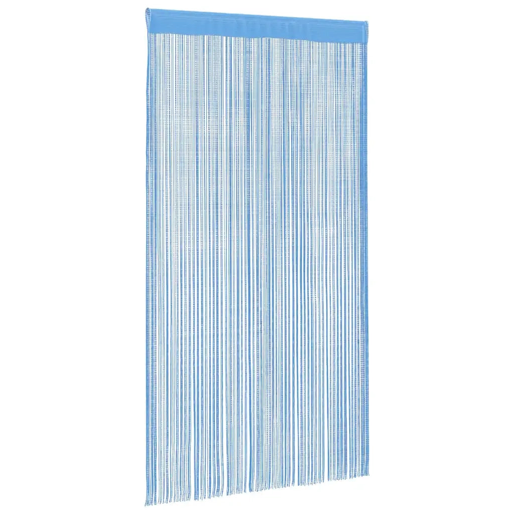 Tende a Filo 2 pz Azzurro 100x250 cm 4102045