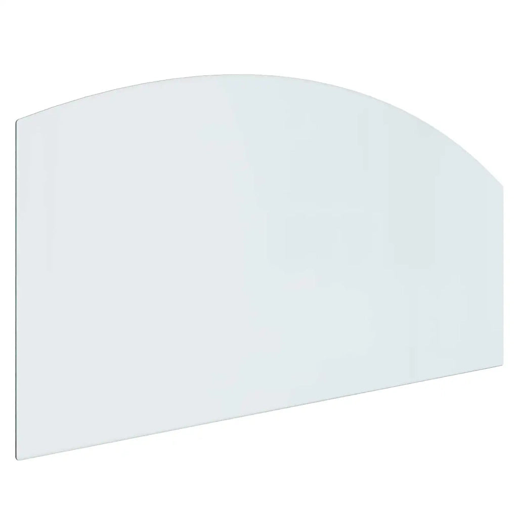 Piastra in vetro per camino Trasparente 120 x 60 cm Vetro CFW3297878