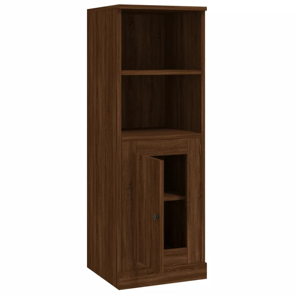 Credenza Rovere Marrone 36x35,5x103,5 cm in Legno Multistrato 816327