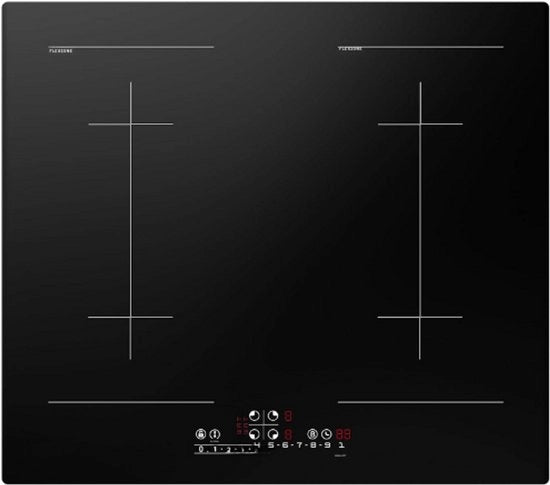 Induttore a 4 zone inverter 60 cm - 2 zone flessibili - Booster di potenza - Controllo touch - 7200 W - 9 modalità di cottura