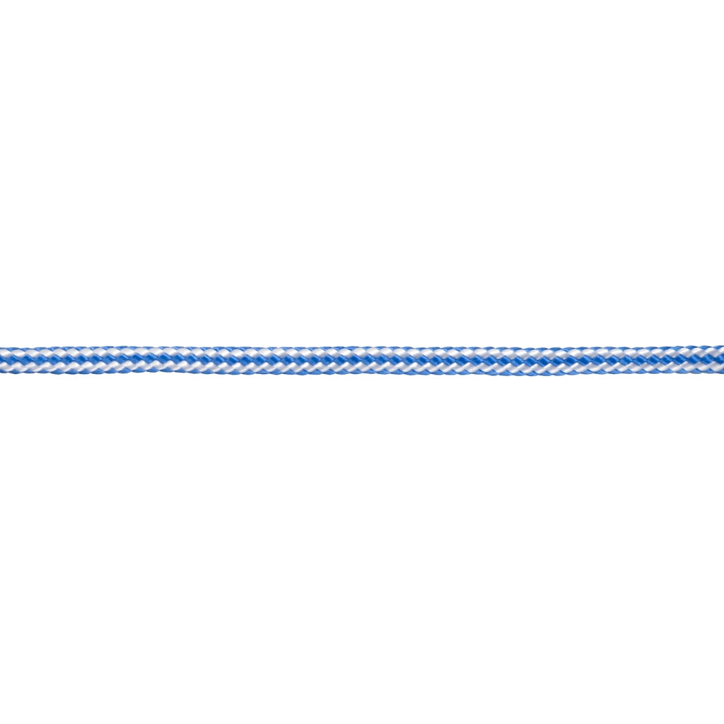 Corda in polipropilene Ã˜ 6 mm. blu-bianco 60 mt.