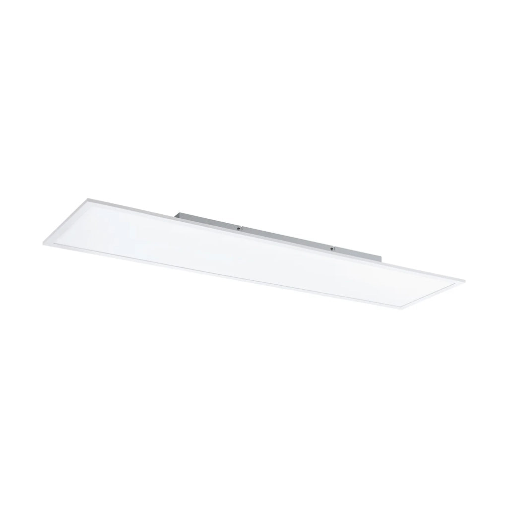 Plafoniera Moderna Salobrena-B Alluminio Bianco Luce Led Integrato 32,5W