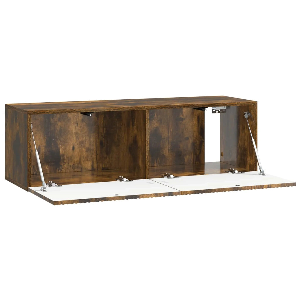 Mobile Porta TV da Muro Rovere Fumo 98 x 31 x 30 cm