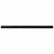 Spazzole per porte a vite 12 pz Nero 100 cm Lega di alluminio CFW7722935