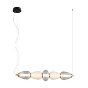 Sospensione Italux Gastel barra vetro LED 22W 3000K