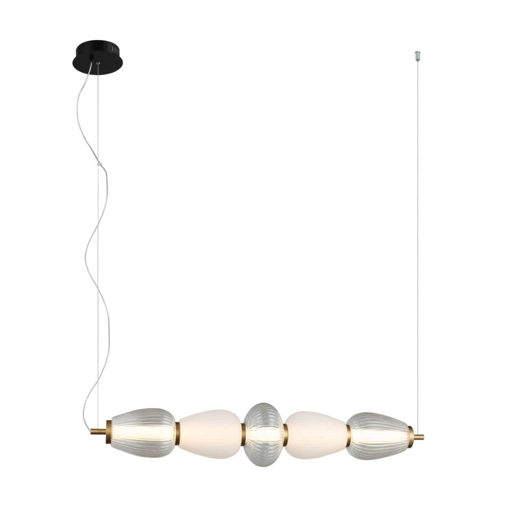 Sospensione Italux Gastel barra vetro LED 22W 3000K