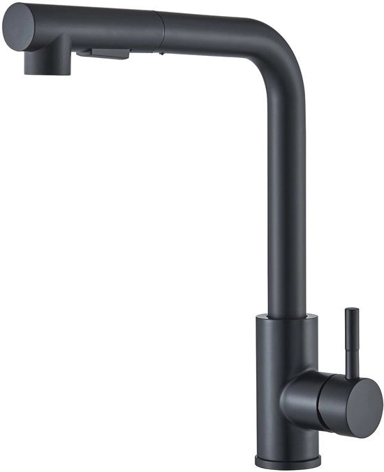 Kraan da bagno in acciaio inossidabile con 360° di rotazione, alta pressione, 2 tipi di getto, uguale pressione in tutte le direzioni, maniglia regolabile, con spruzzatore e rubinetto per doccia.