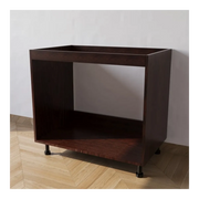 Base da lavello da incasso con Le Seguenti Misure l=90 cm p=55,5 cm h=72 cm Colore Wenge con spedizione in Kit senza Ante